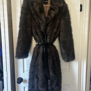 Faux Fur Coat